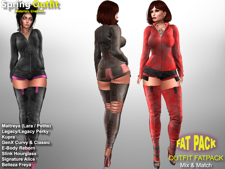 Second Life Marketplace - Spring OUTFIT FATPACK